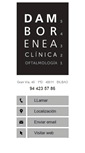 Mobile Screenshot of clinicadamborenea.com